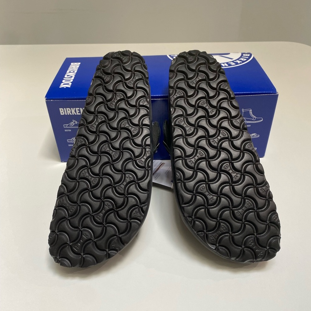 Birkenstock Boston Clog Oiled Leather Black sz 39EU/8US New in Box (narrow fit) - Picture 7 of 7